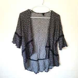 Art Class (Target) Loose Short Sleeve Cardigan